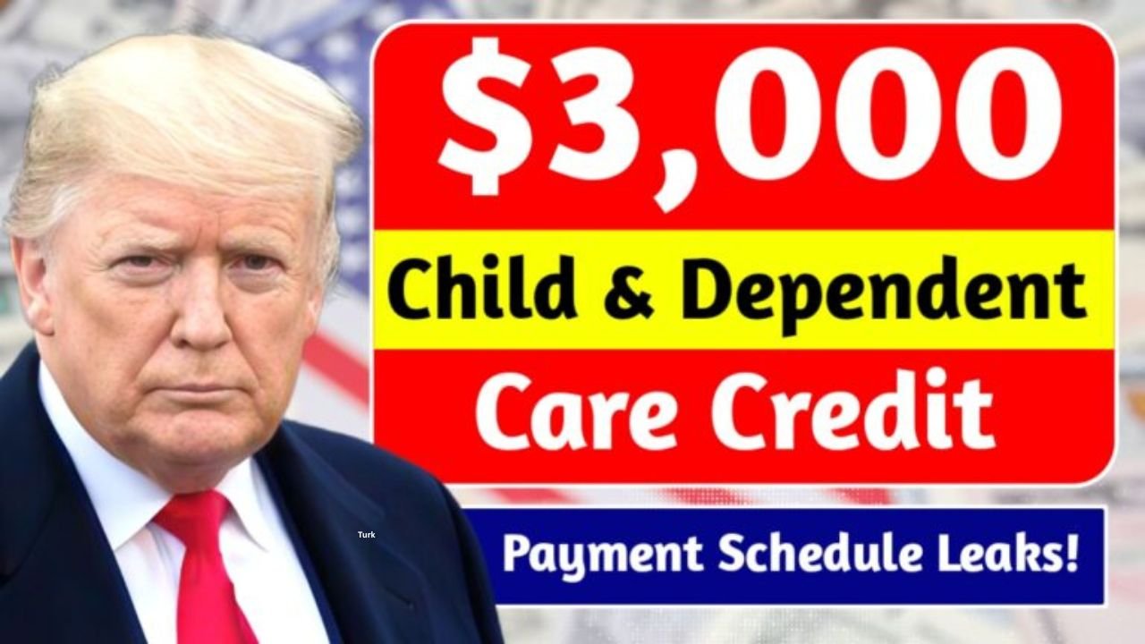 $3,000 Child & Dependent Care Credit